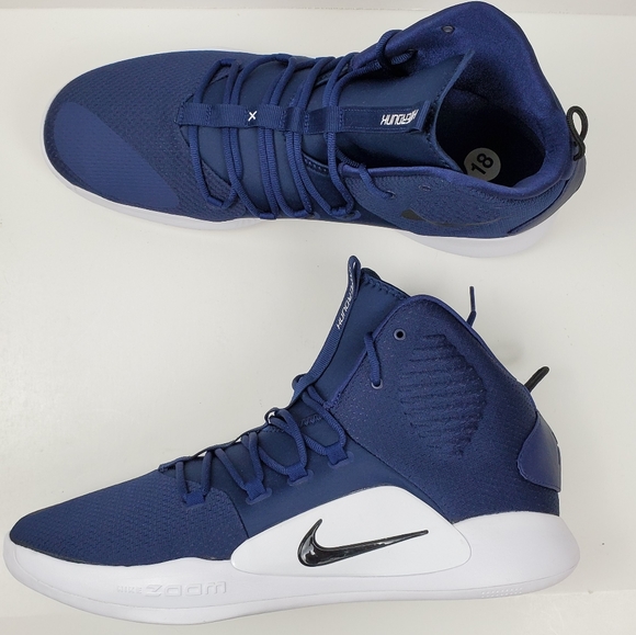 navy blue basketball shoes nike